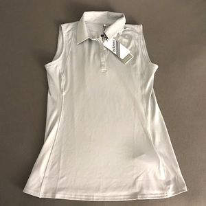 Light grey golf shirt